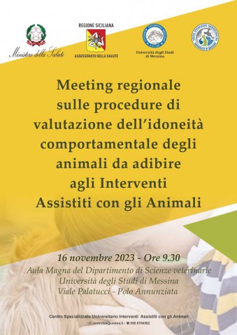 Locandina Meeting regionale del 16 novembre 2023